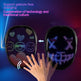 Halloween Face Masks Full Color LED Luminous Mask Face Changing Mask Party Bar Props EX-STOCK Canada 