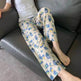 Cotton Silk Pajama Lounge trouser Pants Summer Women - EX-STOCK Canada