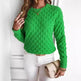 Pullover Round Neck Long Sleeves Knitwear Cashmere sweater Top women - EX-STOCK Canada