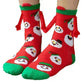 Hand Holding Couple Magnetic Handle Christmas Stockings - EX-STOCK CANADA