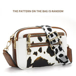 Daily Matching PU Leather Business Commute Zipper Crossbody Bags for women - EX-STOCK Canada