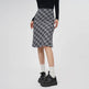 Plaid A- Line Skirt Women's High Waist student Midi Skirt - EX-STOCK Canada