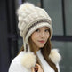 Women Cozy Knit Fleece-Feel Beanie With Ear Flaps Winter Hat Perfect For Skiing & Outdoor Activities - EX-STOCK Canada