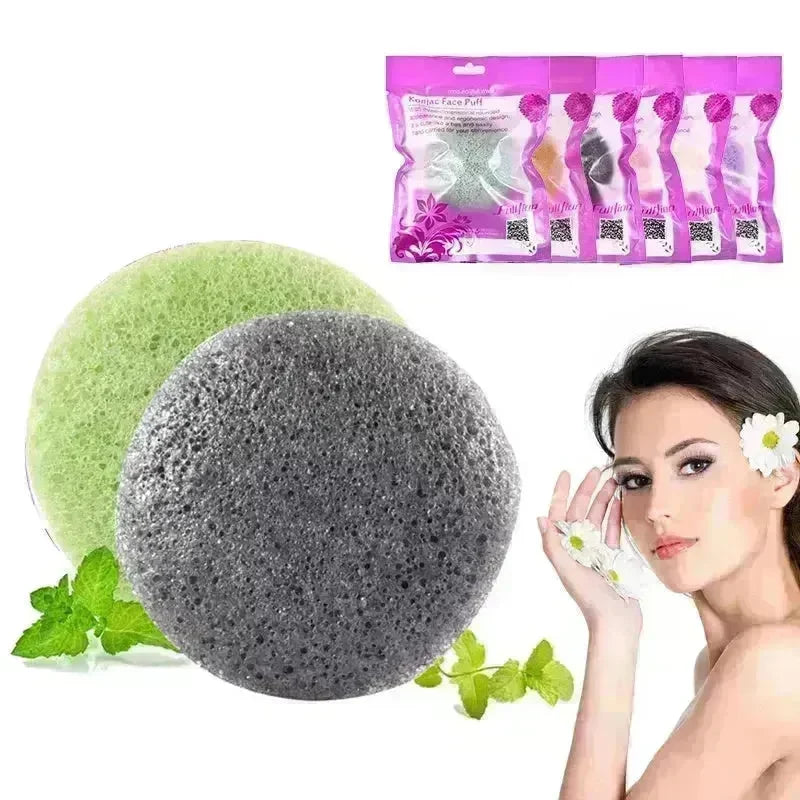 Exfoliating Konjac Face Sponge - EX-STOCK CANADA
