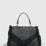 Retro Tassel Bag Denim Mini Crossbody denim bag - EX-STOCK Canada