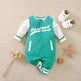 Baby One-piece Spring And Autumn Romper Baseball Uniform cloth - EX-STOCK Canada
