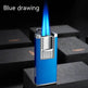 Double High Firepower Blue Flame Torch Lighter With Hidden Cigar Cutter - EX-STOCK Canada