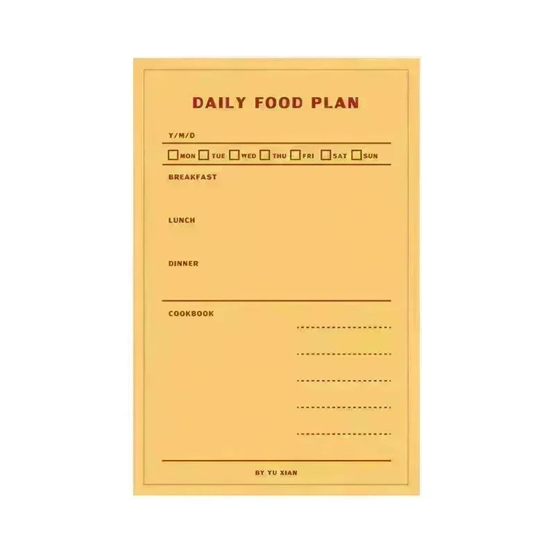 Daily Weekly Notepad Planner Tearable Message Memo Book - EX-STOCK CANADA