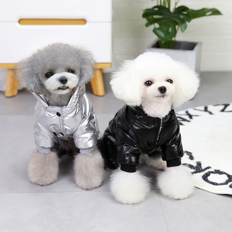 Pet Dog Waterproof Autumn And Winter Padded Jacket | EX-STOCK product gallery photo 4