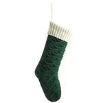 Christmas Gift Bag Decorative Socks Knitted Hanging Decoration - EX-STOCK CANADA
