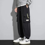 Plus Size Men's Workwear Bag Fall Loose Tappered Cargo Pant trouser - EX-STOCK CANADA