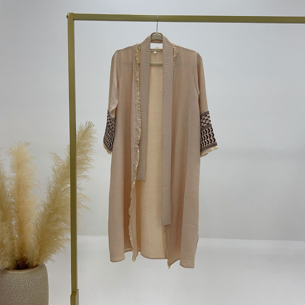 Exquisite bestickte Quasten-Kinderrobe Abaya - EX-STOCK Canada