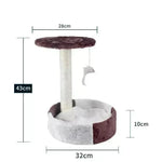 Cat Climbing Frame Litter Tree Integrated Grab - EX-STOCK CANADA