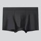 Men's 4-pack Plain Mid waist Boxer Brief Ice Silk Underwear. - EX-STOCK Canada