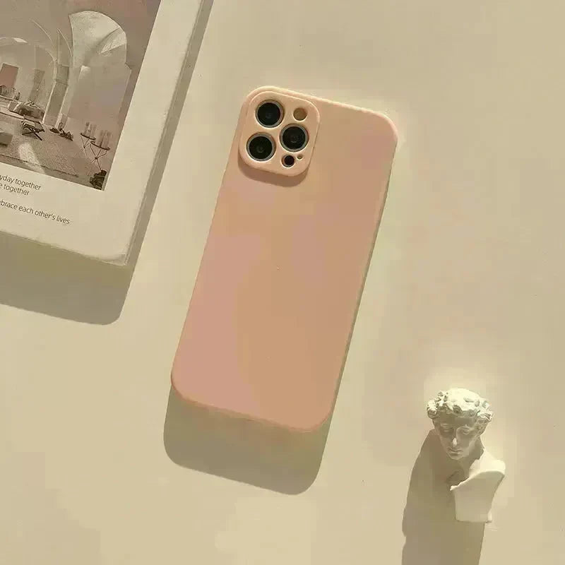 Original Liquid Silicone Frosted Phone Case - EX-STOCK CANADA