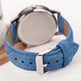 Steed Large Dial Men's Denim Strap Watch - EX-STOCK Canada