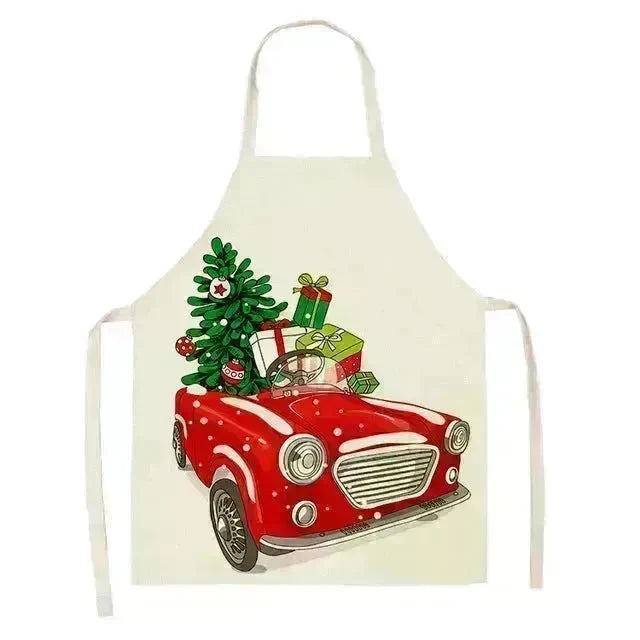 Personalized Christmas Aprons gifts idea for chefs bakers - EX-STOCK CANADA