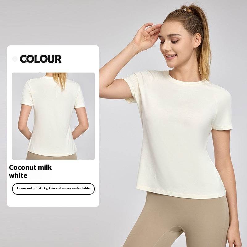 Spring And Summer Outdoor Running Training Short sleeve Workout top - EX-STOCK Canada