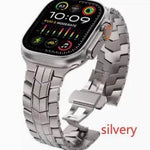 Replaceable Stainless Steel Chain Watch Strap Suitable For Apple IWatch - EX-STOCK Canada