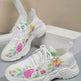 Flower Sports Running Shoes Women's Fashion Flat Sneakers - EX-STOCK Canada