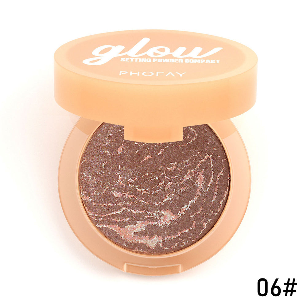 PHFOAY Poudre Fixante de Cuisson – Poudre pour le Visage Fini Mat (6 Styles)