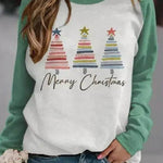 Christmas Tree 3D Digital Printing Women's Pullover Sweatshirt - EX-STOCK Canada