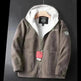 Men Winter Plus Size Men's Brushed Fleece Quarter Zipper Hoodie Sweatshirt Pullover - EX-STOCK CANADA