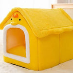Foldable Dog House Pet Cat Bed Winter Dog Villa Sleep Kennel Removable Nest Warm Enclosed Cave Sofa Pets Supplies - EX-STOCK Canada