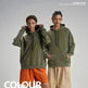 Unisex Teen Waxed Washed Distressed Hoodie Sweatshirt Pullover top - EX-STOCK CANADA