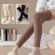 Winter Warm Plush Socks Women Dual-purpose Protection Heel And Knee Sock For Olds - EX-STOCK Canada