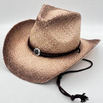 Summer Outdoor Ethnic Style Felt and Straw Cowboy Hat - EX-STOCK Canada