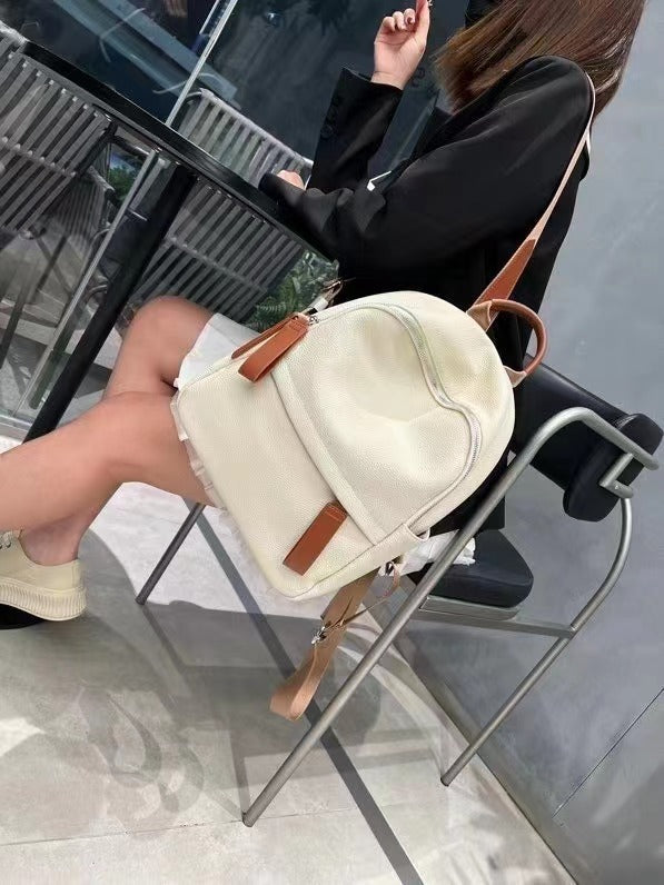 High-grade Baidu Leather Backpack EX-STOCK