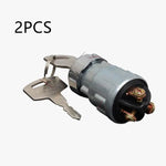 Vehicle Car Pure Copper Foot Ignition switch Lock With Key - EX-STOCK Canada