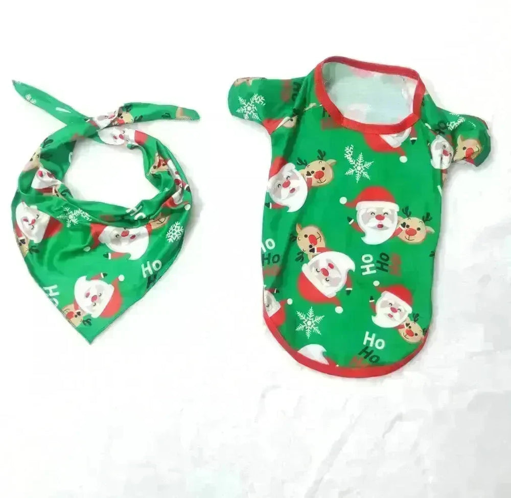 Christmas Pajamas For Family Matching Family Christmas PJs Sets Santa Claus Printed Top Sleepwear - EX-STOCK CANADA