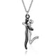 18K Love Hug Necklace Couple Anniversary Valentine's Day Gift Fashion Simple Temperament Clavicle Chain Pendant Necklace - EX-STOCK CANADA