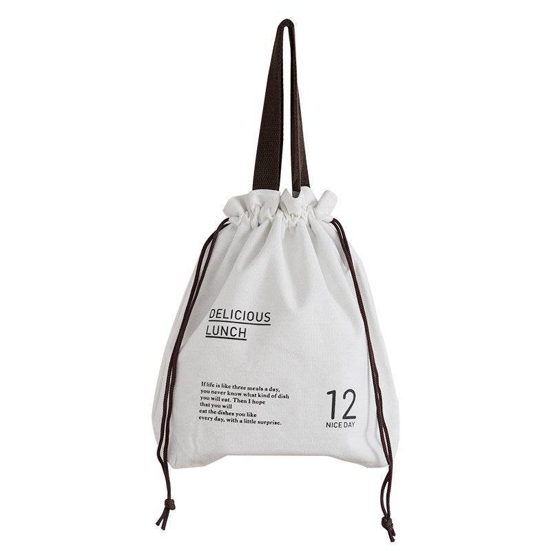 Women Drawstring Tote Lunch Bag - EX-STOCK Canada