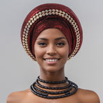 Women's South American Muslim Multi-layer Toque - EX-STOCK Canada