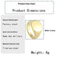 European And American Style Minimalist Titanium Steel Smooth Seal Ring for Men and Women - EX-STOCK CANADA