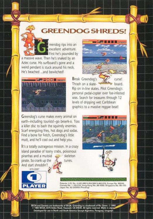 Greendog: The Beached Surfer Dude! 