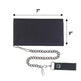 Cartera trifold de cuero con cadena para hombre Open RoadEX-STOCK Canada 