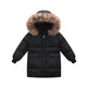Children's Down And Wadded Jacket Camouflage Fur Collar Detachable Thickened Warm - EX-STOCK Canada