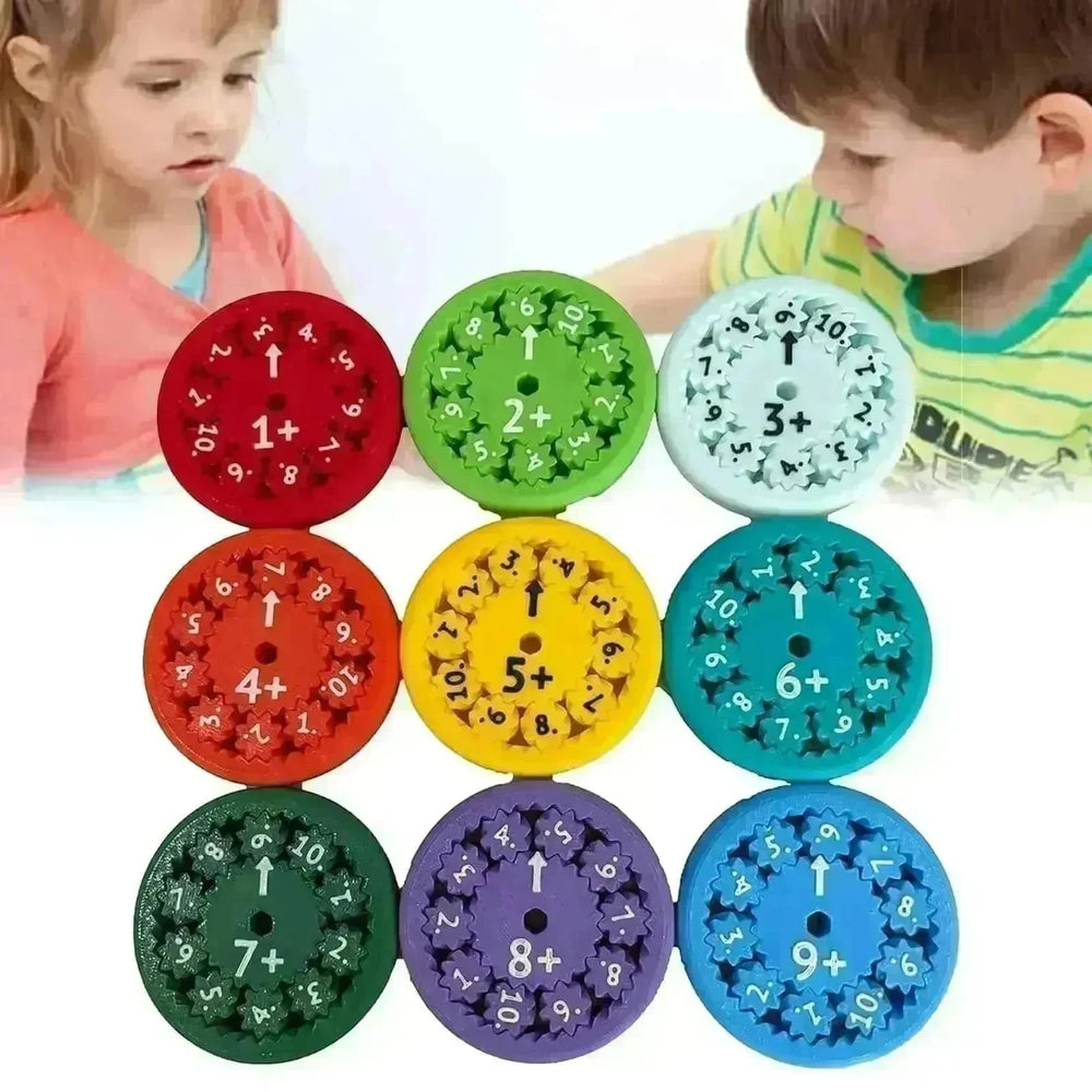 Math Fidget Spinners Fingertip Puzzle Toys Games Math Operations Math Multiplication Games Montessori Activity Educational Learning Toys - EX-STOCK CANADA
