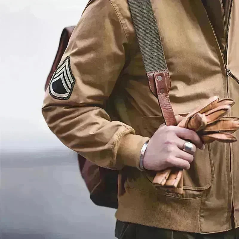 Casual Autumn Winter Jacket for Men Cotton Padded stand collar - EX-STOCK CANADA