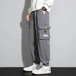 Plus Size Men's Workwear Bag Fall Loose Tappered Cargo Pant trouser - EX-STOCK CANADA