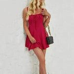Elegant Chic Sleeveless A-line Casual Summer Mini Dress - EX-STOCK CANADA