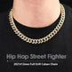 Alloy Line Cuban Link Chain Diamond Bracelet - EX-STOCK CANADA