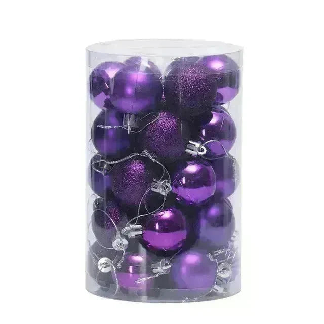 34 Christmas Ball Set 4cm Christmas Ornaments - EX-STOCK CANADA