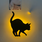 LED Animal Silhouette Night Light – Sound Sensor Wall Lamp for Kids Bedroom | 18 Designs