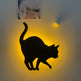 LED Animal Silhouette Night Light – Sound Sensor Wall Lamp for Kids Bedroom | 18 Designs