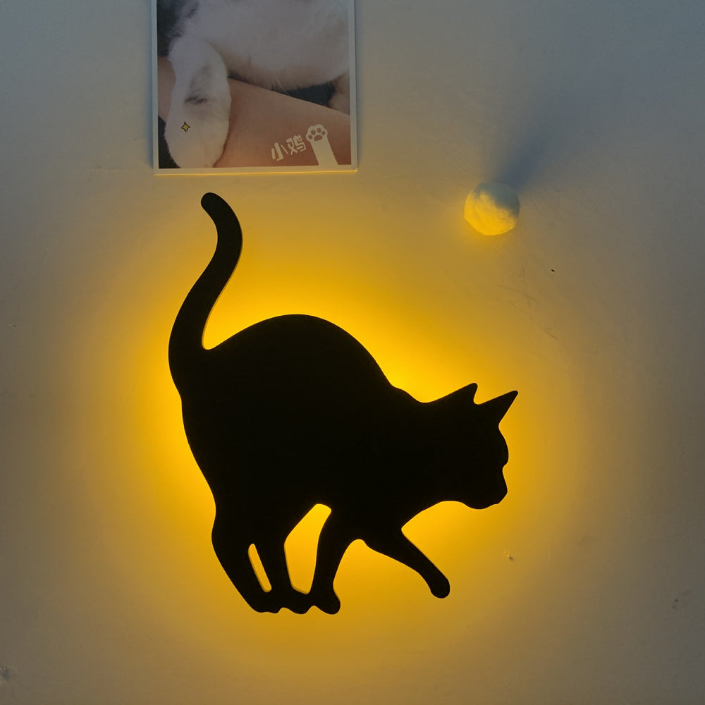 LED Animal Silhouette Night Light – Sound Sensor Wall Lamp for Kids Bedroom | 18 Designs
